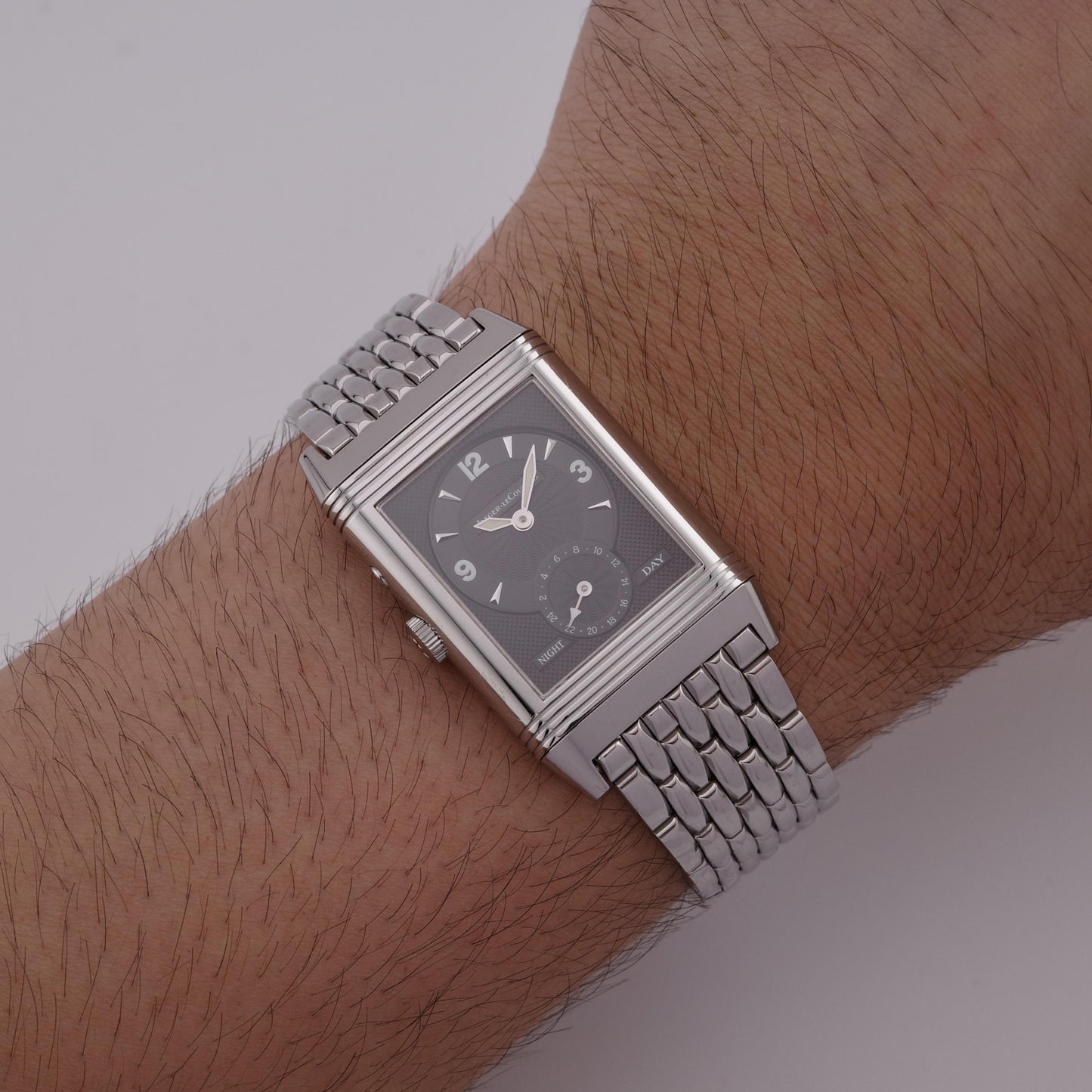 Stainless Steel Jaeger-LeCoultre Reverso Duoface 270.8.54 Watch