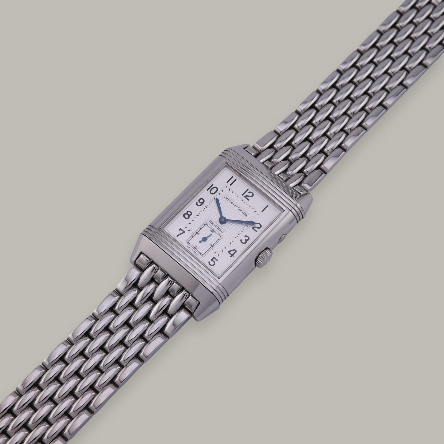 Stainless Steel Jaeger-LeCoultre Reverso Duoface 270.8.54 Watch