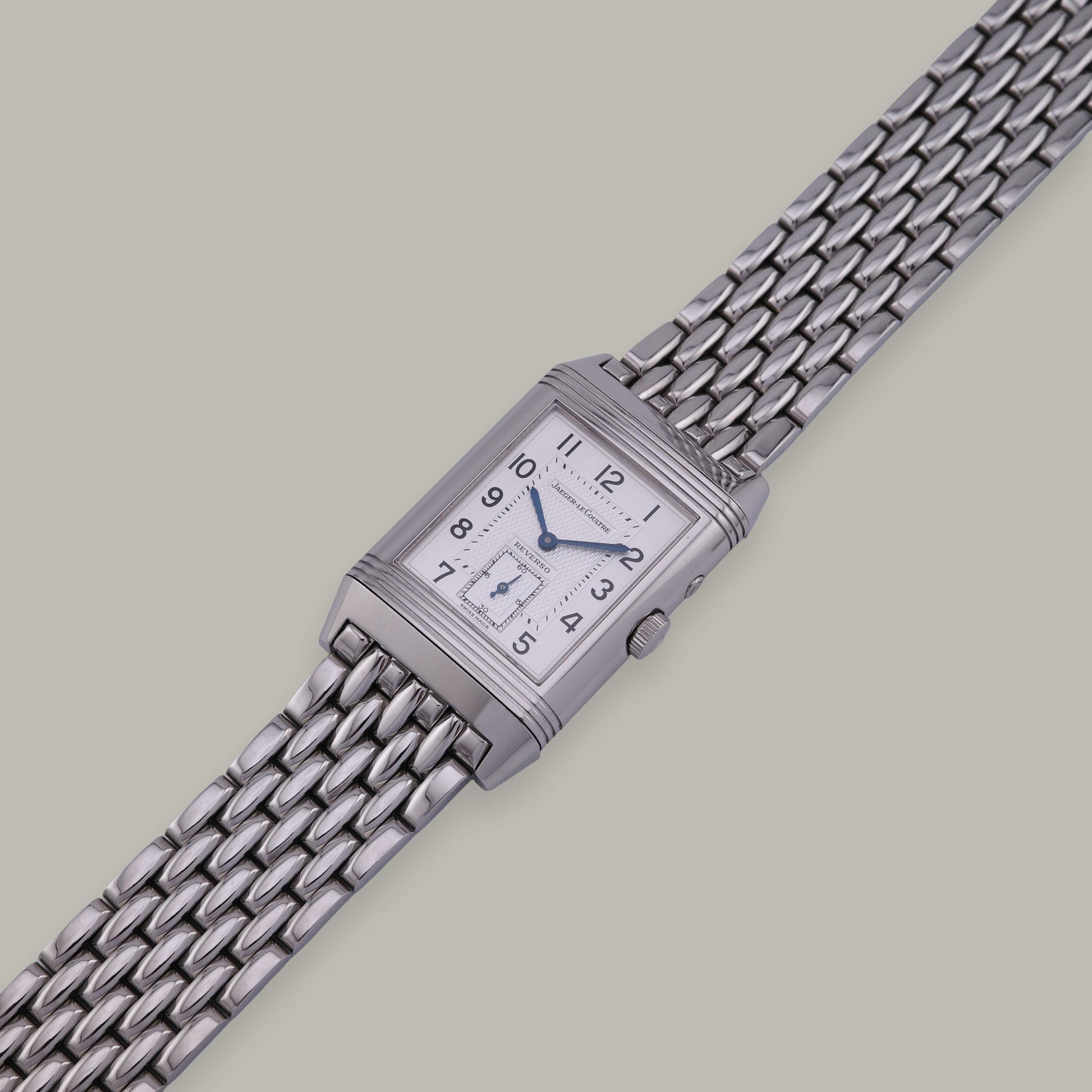 Stainless Steel Jaeger-LeCoultre Reverso Duoface 270.8.54 Watch
