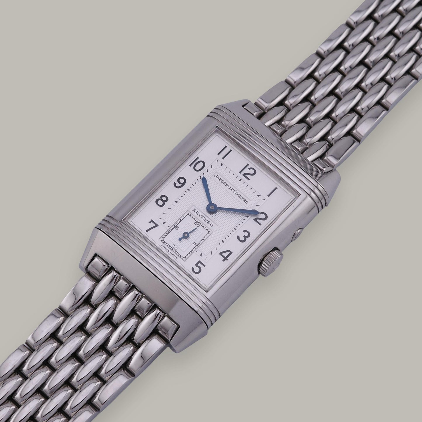 Stainless Steel Jaeger-LeCoultre Reverso Duoface 270.8.54 Watch