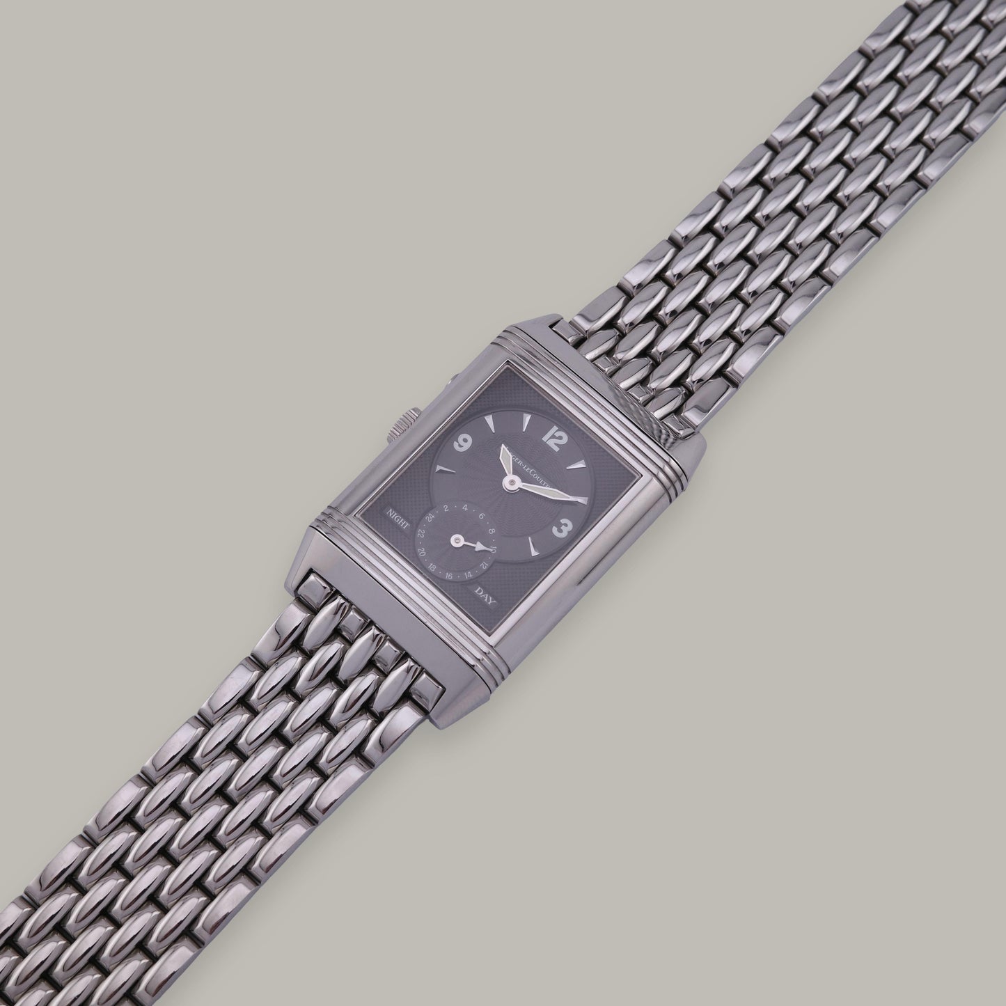 Stainless Steel Jaeger-LeCoultre Reverso Duoface 270.8.54 Watch