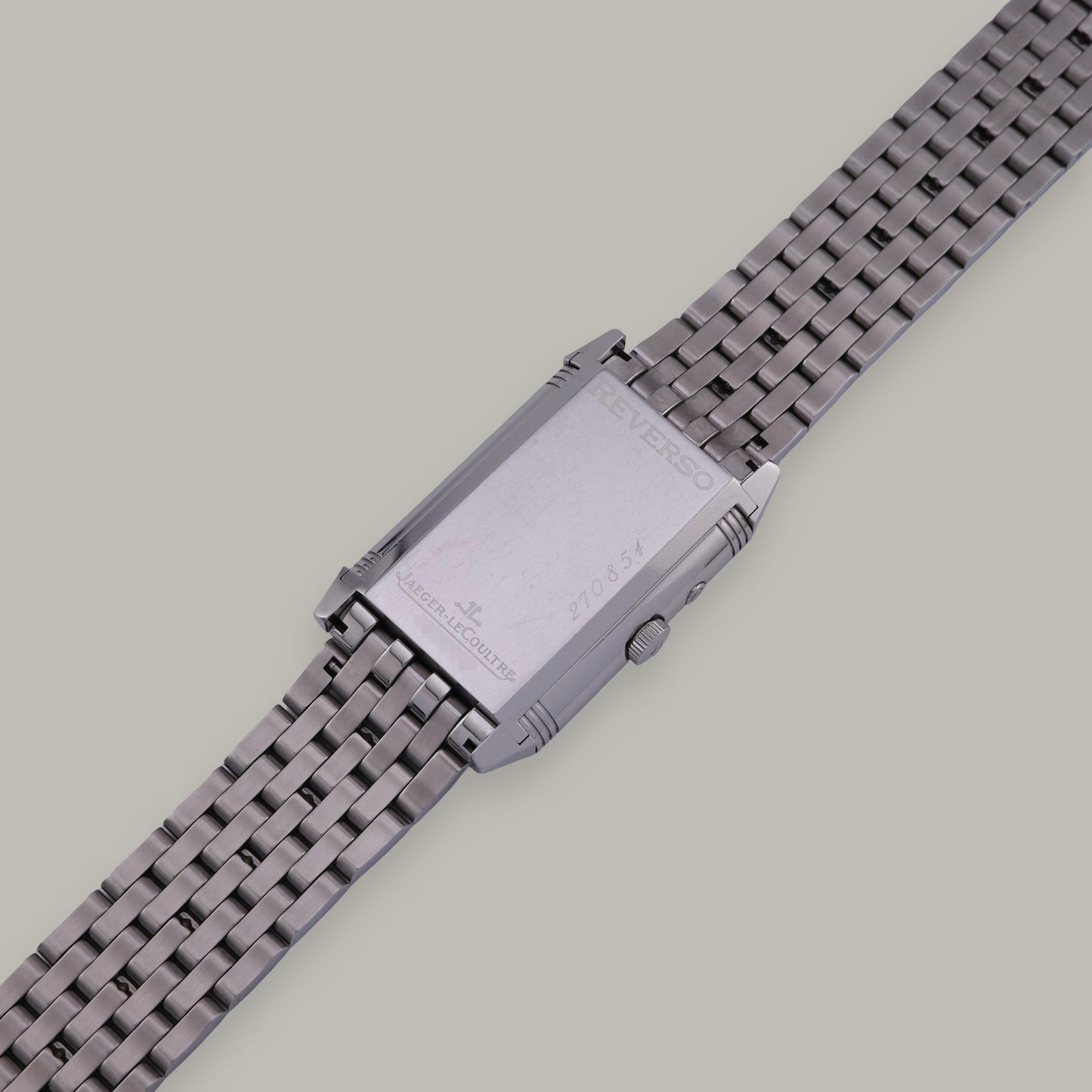 Stainless Steel Jaeger-LeCoultre Reverso Duoface 270.8.54 Watch