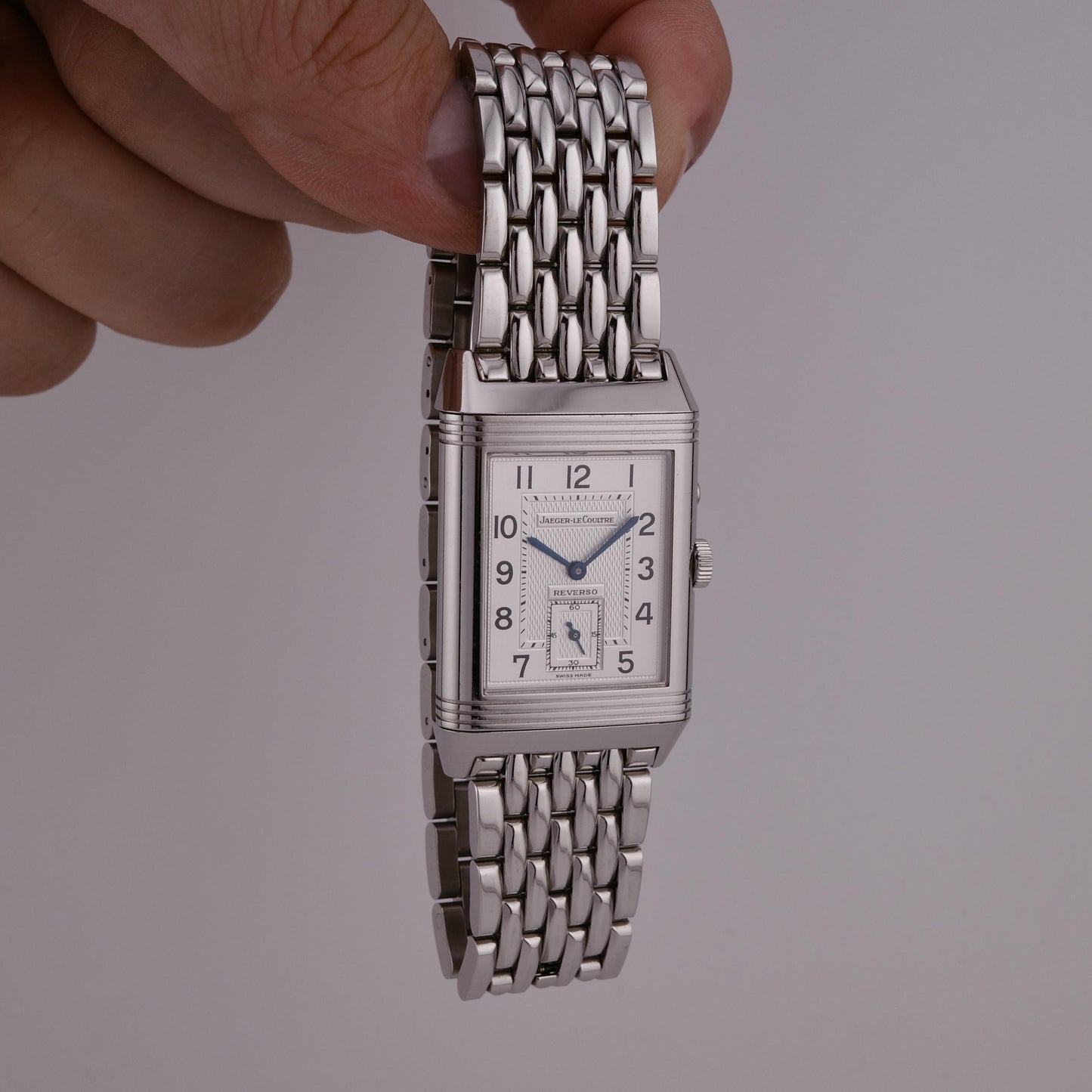 Stainless Steel Jaeger-LeCoultre Reverso Duoface 270.8.54 Watch