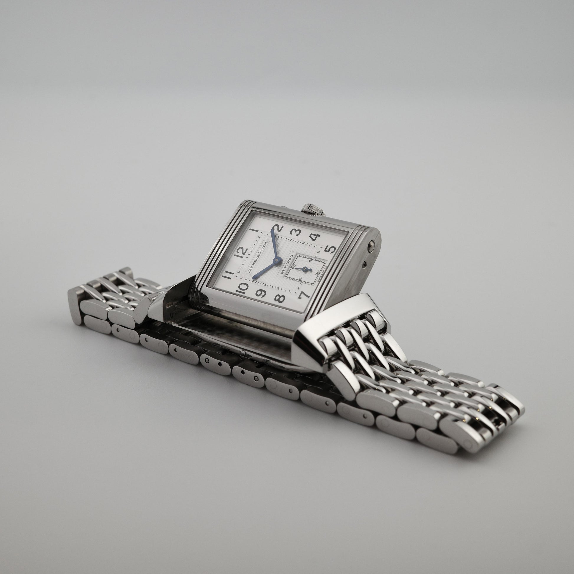 Stainless Steel Jaeger-LeCoultre Reverso Duoface 270.8.54 Watch