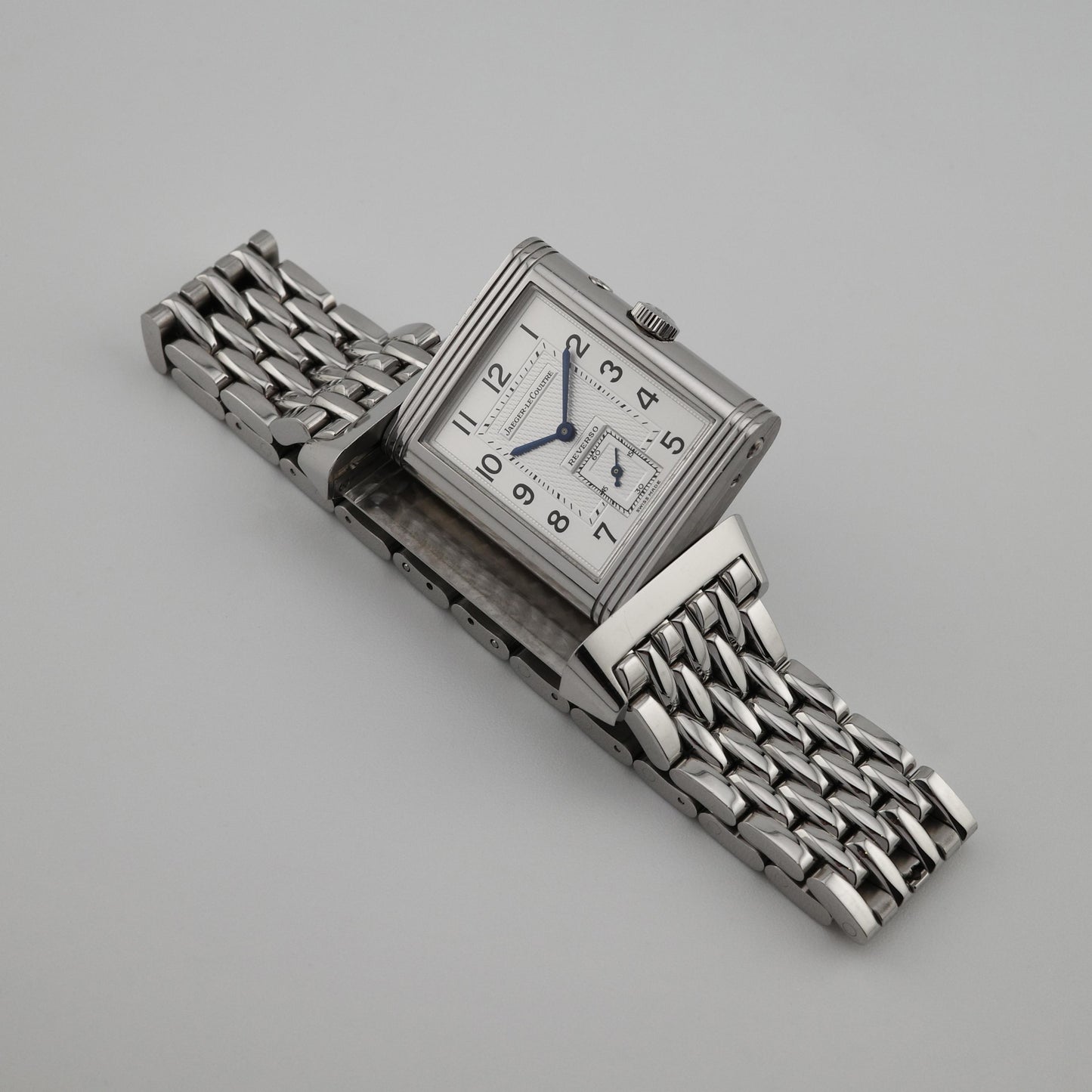 Stainless Steel Jaeger-LeCoultre Reverso Duoface 270.8.54 Watch