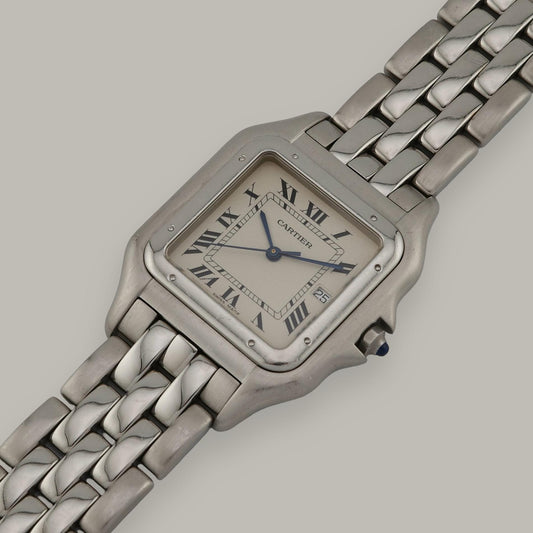 Stainless Steel Cartier Panthère W25032P5 Jumbo Watch