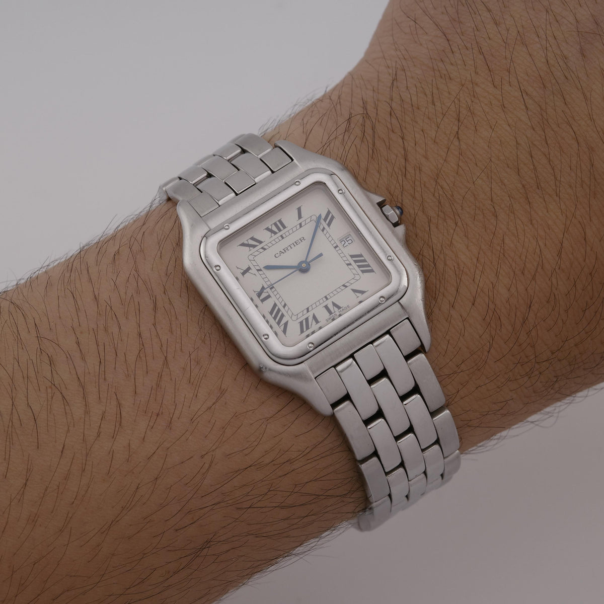 Stainless Steel Cartier Panthère W25032P5 Jumbo Watch