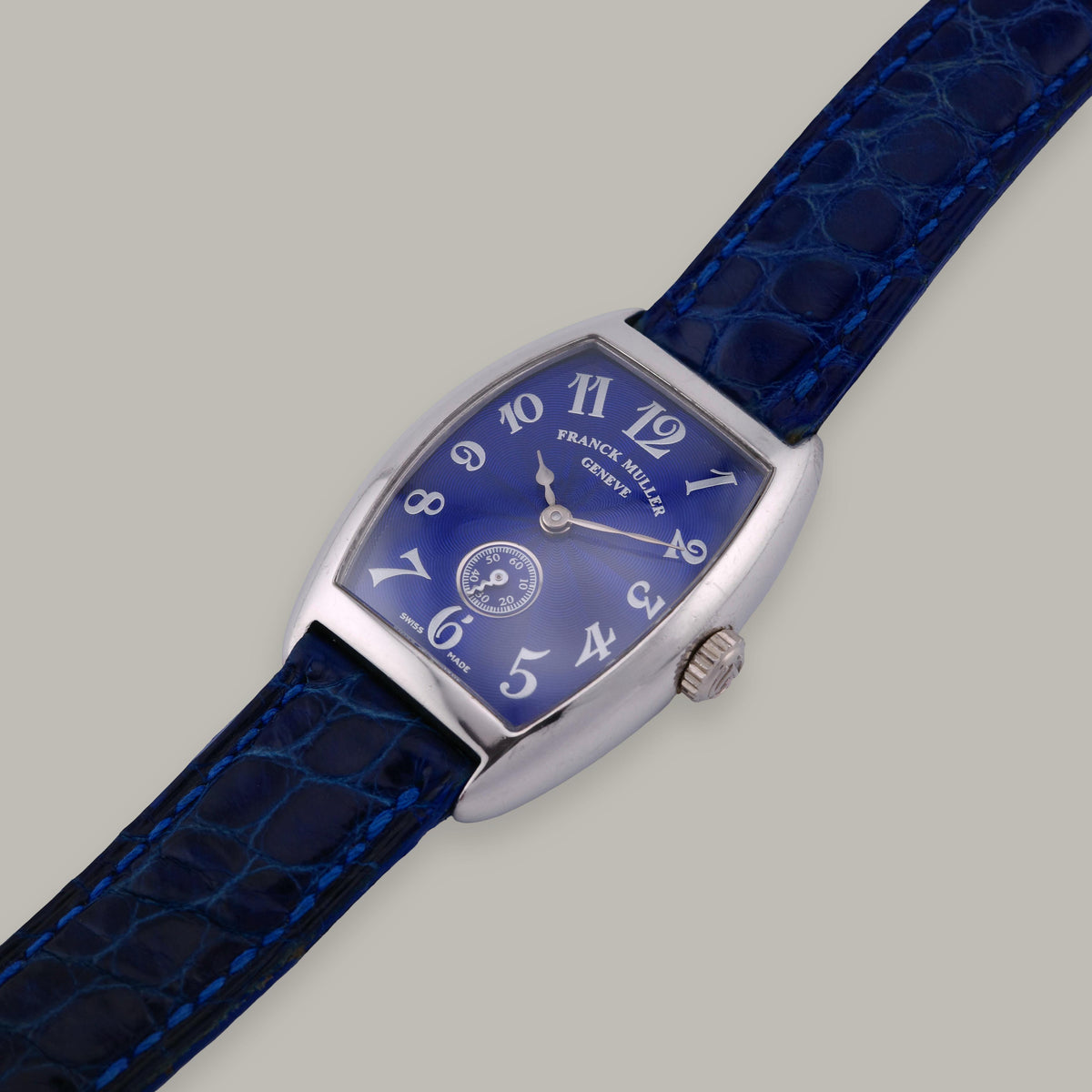 Platinum Franck Muller 1750 Cintree Curvex Watch