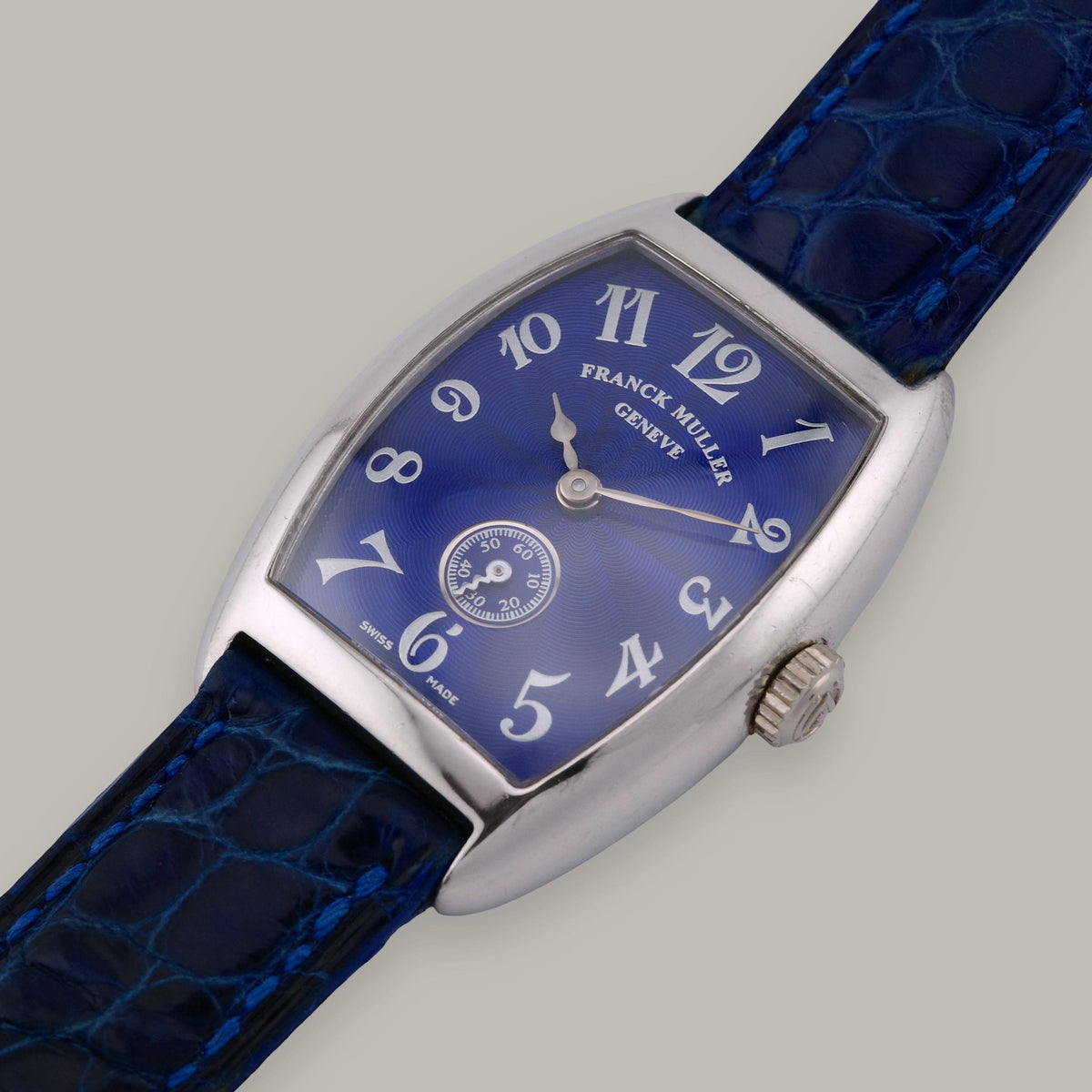 Platinum Franck Muller 1750 Cintree Curvex Watch