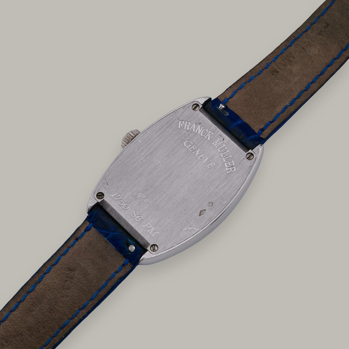 Platinum Franck Muller 1750 Cintree Curvex Watch