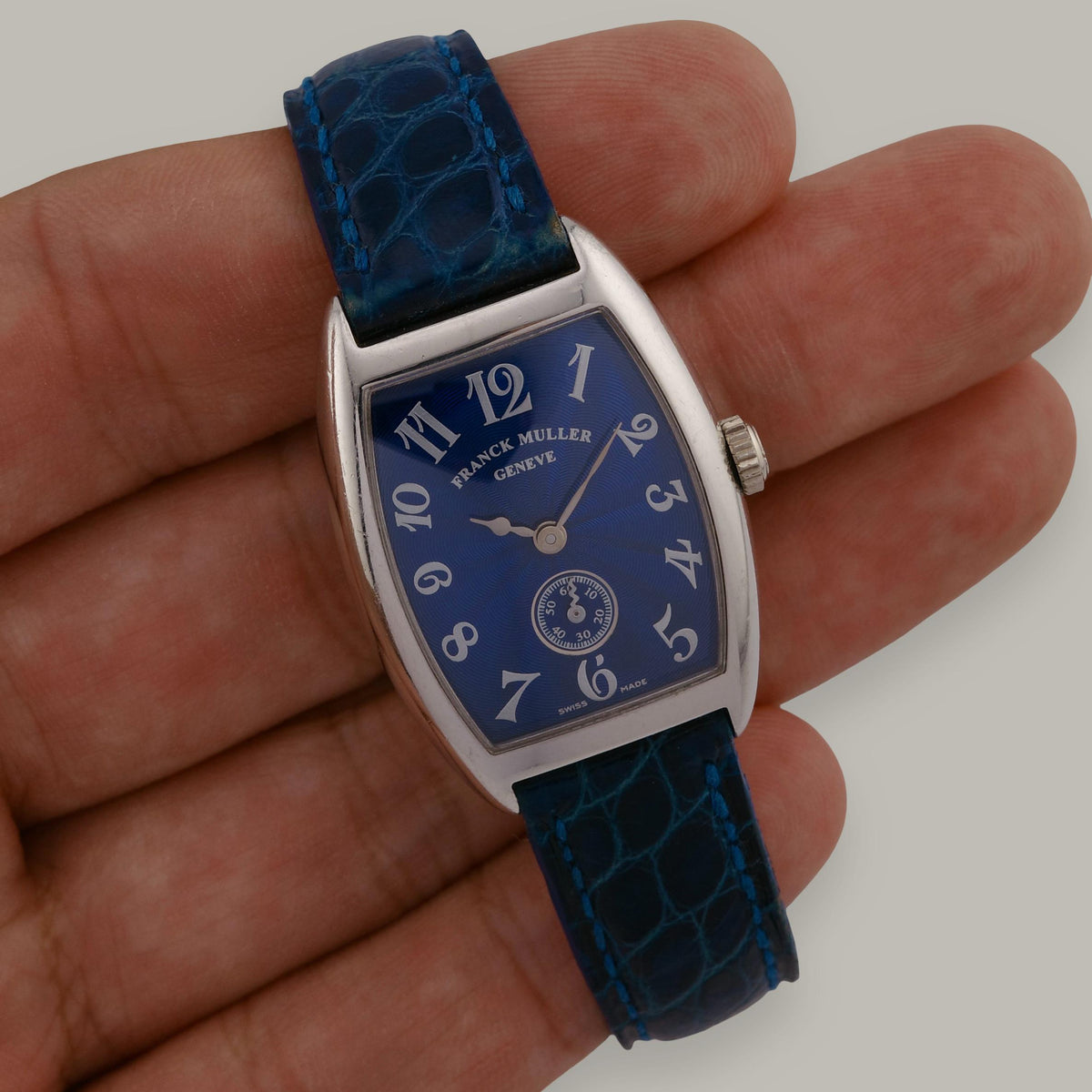 Platinum Franck Muller 1750 Cintree Curvex Watch