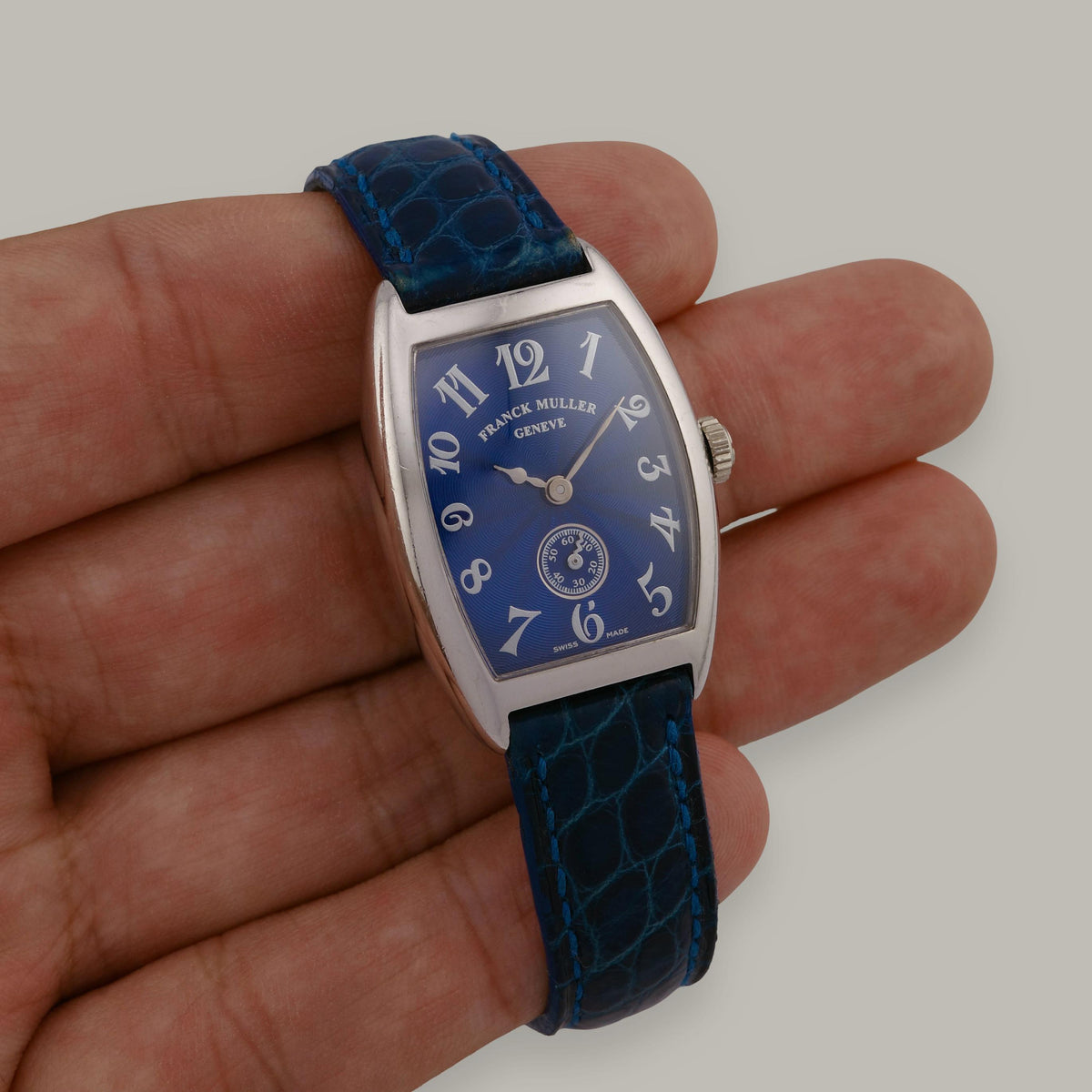 Platinum Franck Muller 1750 Cintree Curvex Watch
