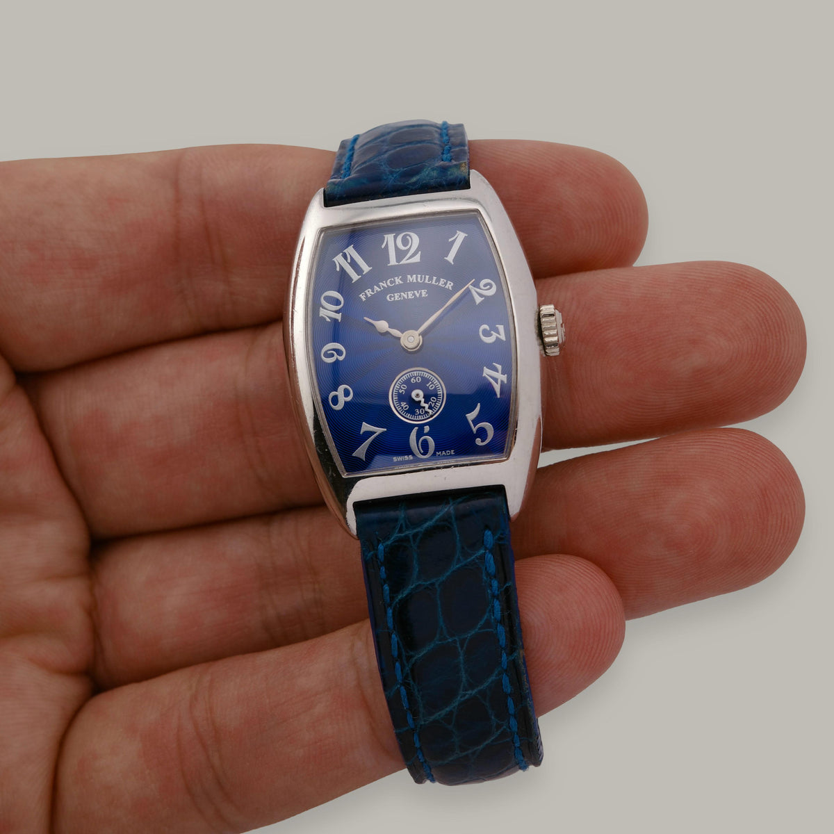 Platinum Franck Muller 1750 Cintree Curvex Watch