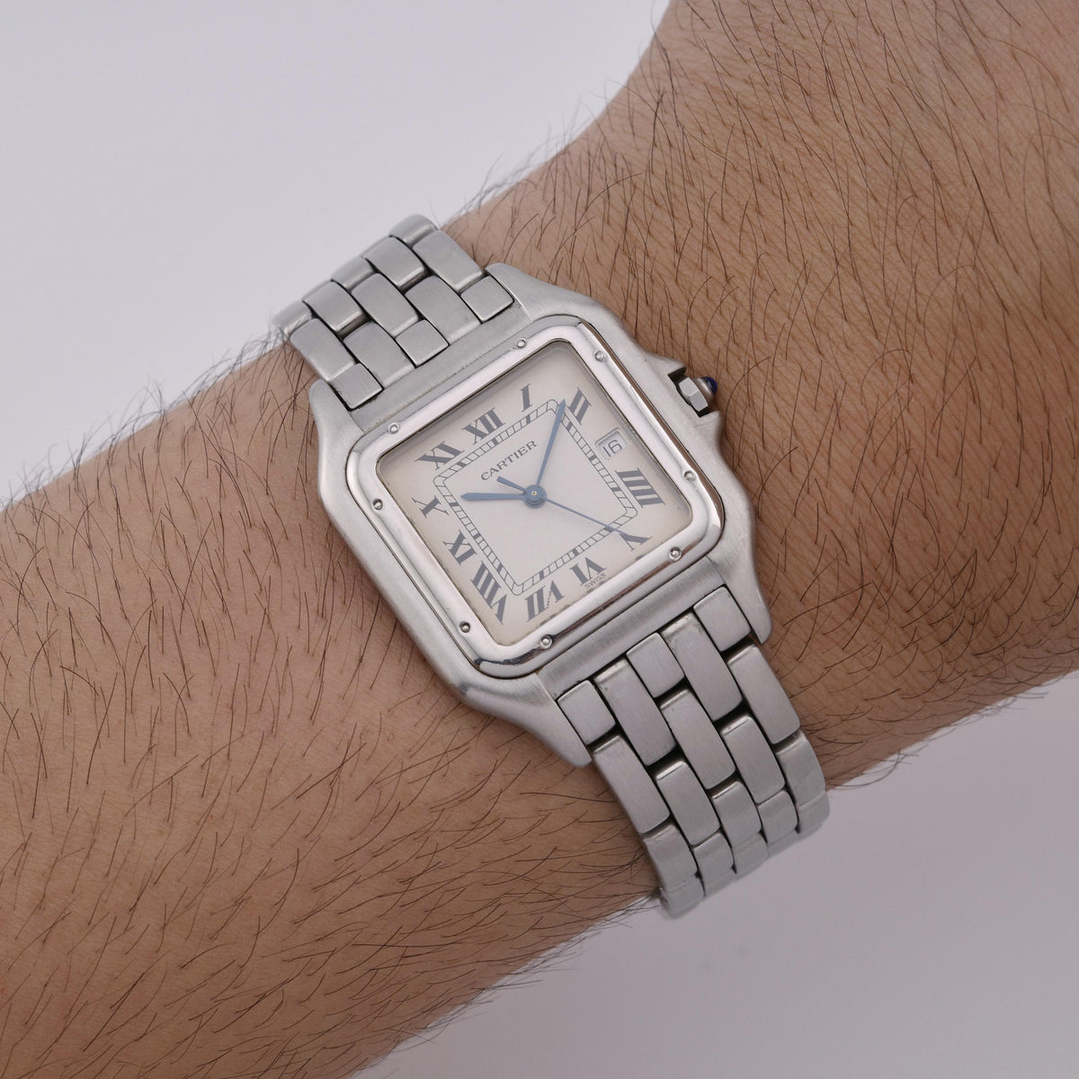 Stainless Steel Cartier Panthère W25032F5 Jumbo Large Model Watch