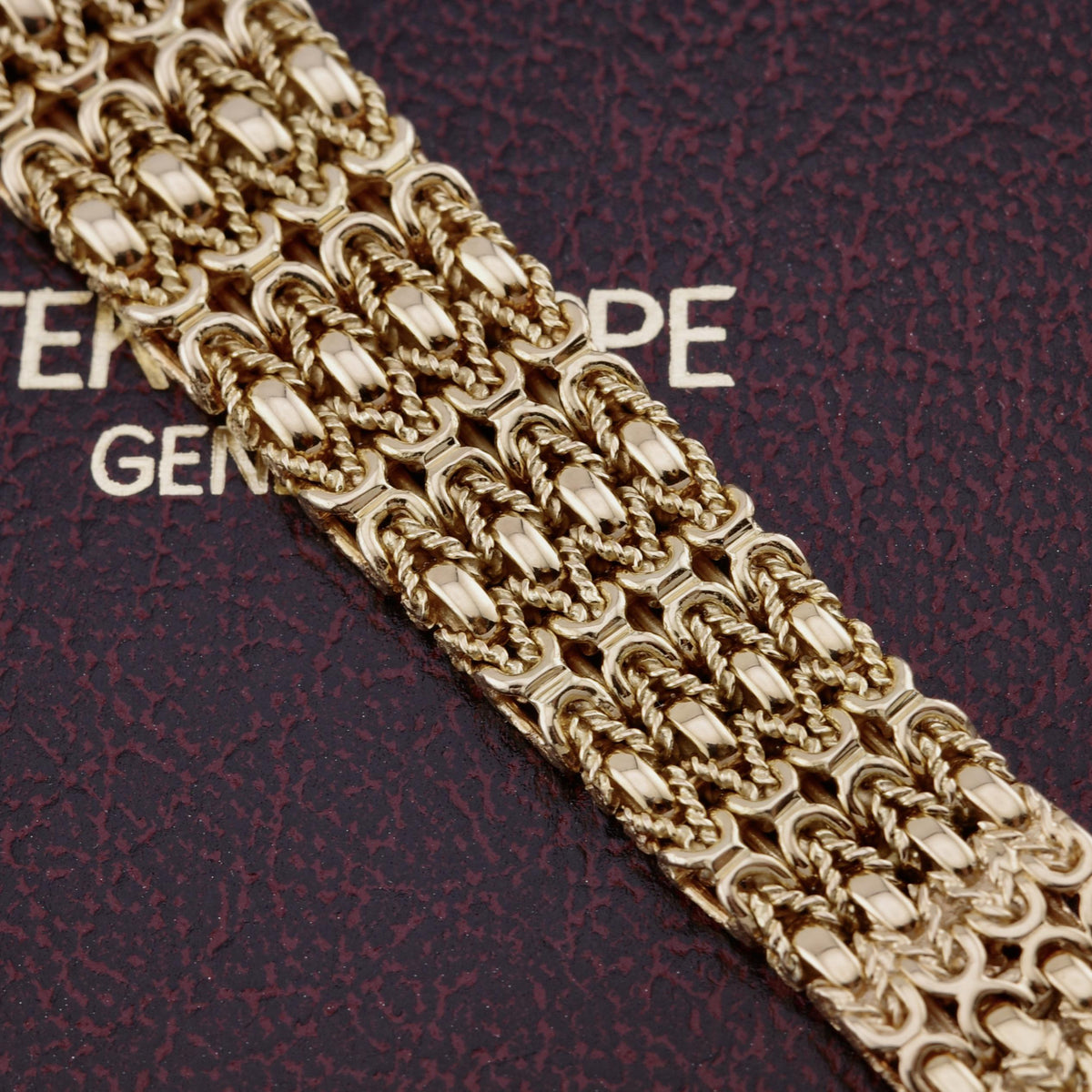 18K Patek Philippe 4931/2J Golden Ellipse Mother of Pearl Diamond Watch