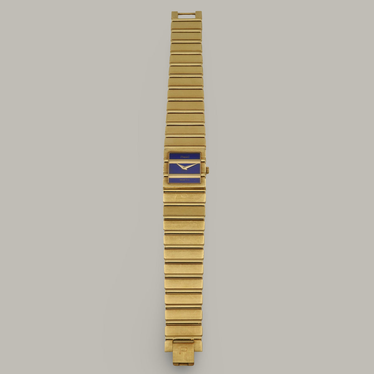 18K Piaget Polo 8131 Lapis Lazuli Dial Watch