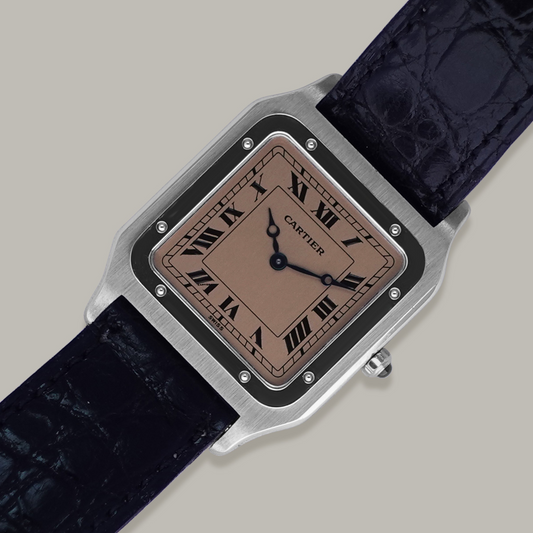 Platinum Cartier Santos Dumont Limited Edition Watch